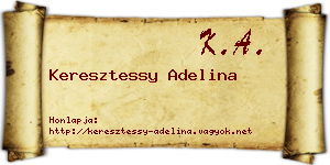 Keresztessy Adelina névjegykártya
